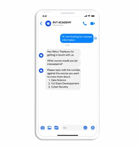 blogLead Generation on Messenger chatbot