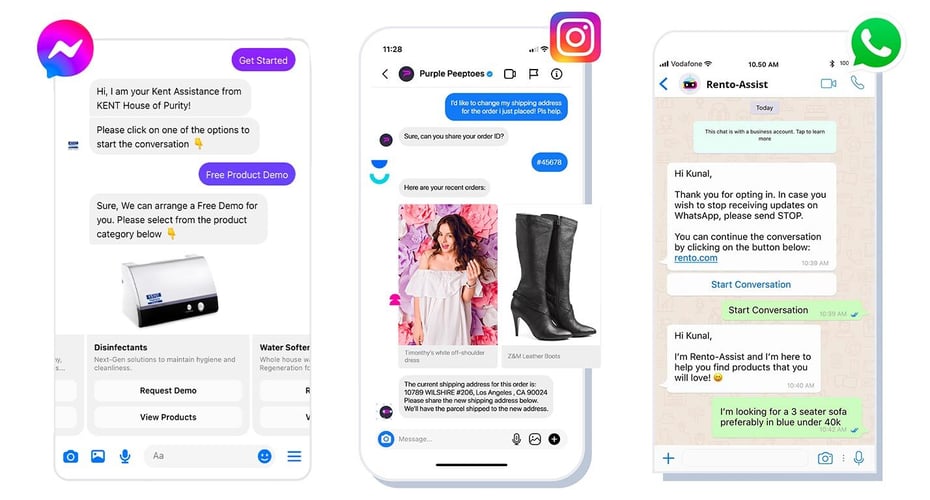 Omnichannel experience with Conversational Commerce