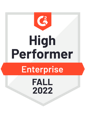 2. G2 High Performer Fall 2022