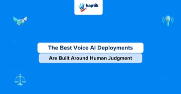Human in the loop design pattern in voice AI agents