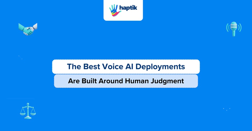 Human in the loop design pattern in voice AI agents