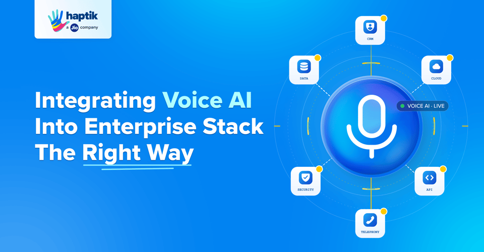 Voice AI integration into enterprise stack