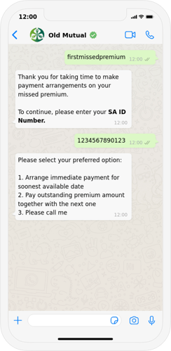 Old Mutual's WhatsApp Chatbot: Personal Financial Advisor at Fingertips