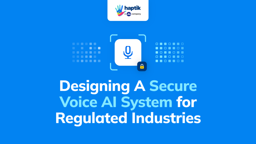 Designing a secure voice AI system for regulated industries