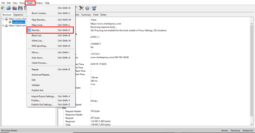 Charles Proxy for Mobile Apps Testing