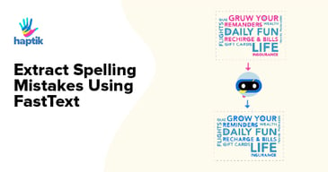 Extract Spelling Mistakes Using Fasttext