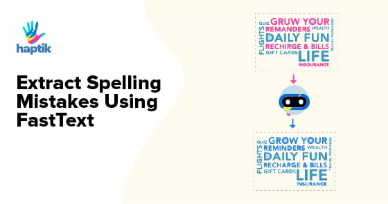 Extract Spelling Mistakes Using Fasttext