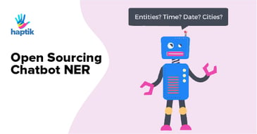 Open Sourcing Chatbot Ner