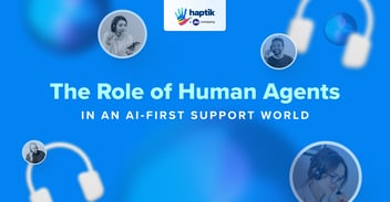 Role of human agents when AI customer service agent takes the frontline