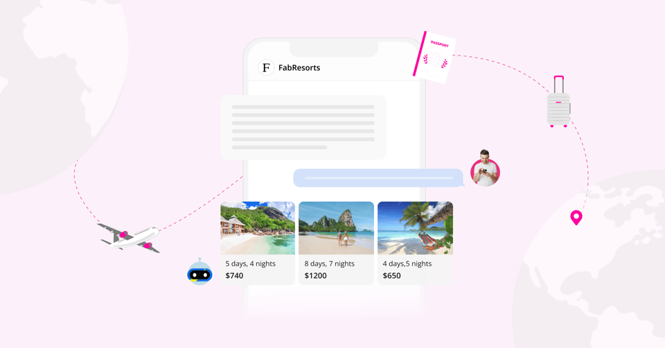 boost sales using travel chatbot