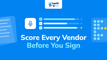 Voice AI vendor evaluation