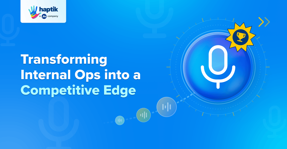 Voice AI for internal operations