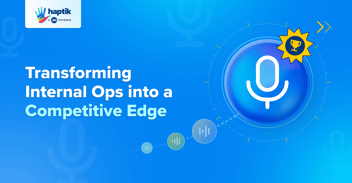 Voice AI for internal operations