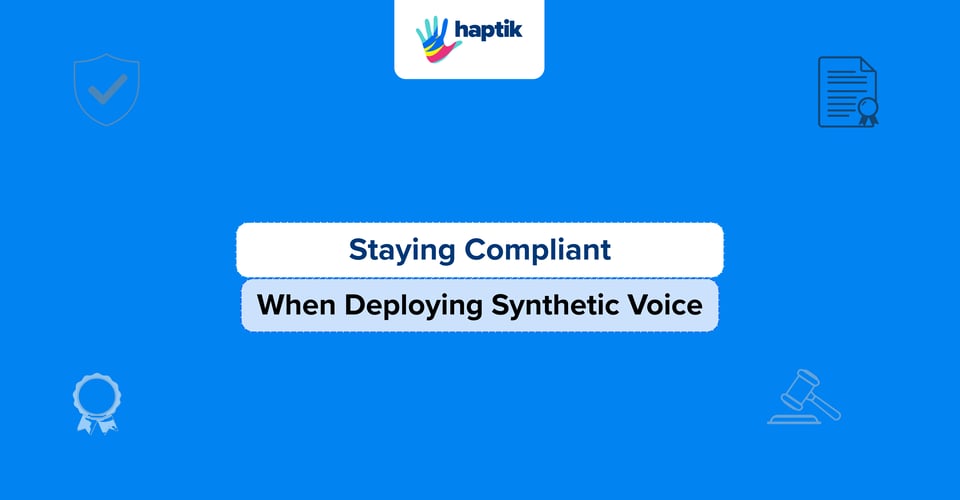 Voice cloning compliance checklist for India's regulatory landscape