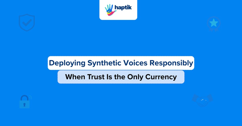 Voice cloning ethics