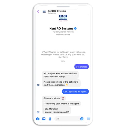 Agent Support with AI chatbot