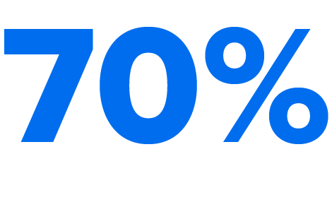 70%