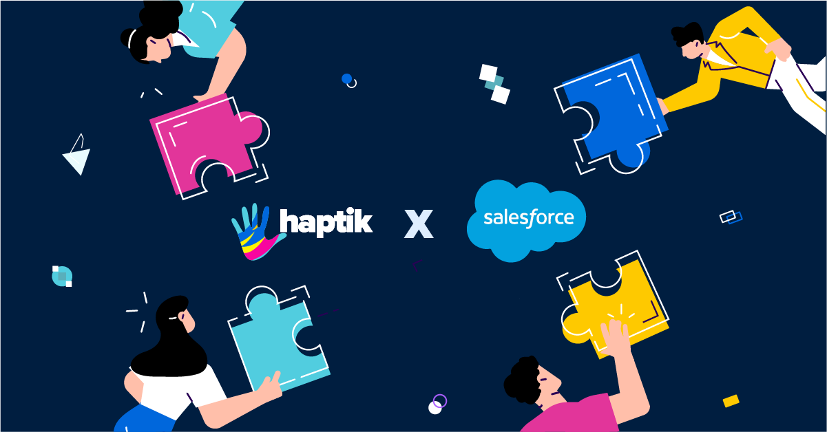 Unified CX with Salesforce Service Cloud and Haptik