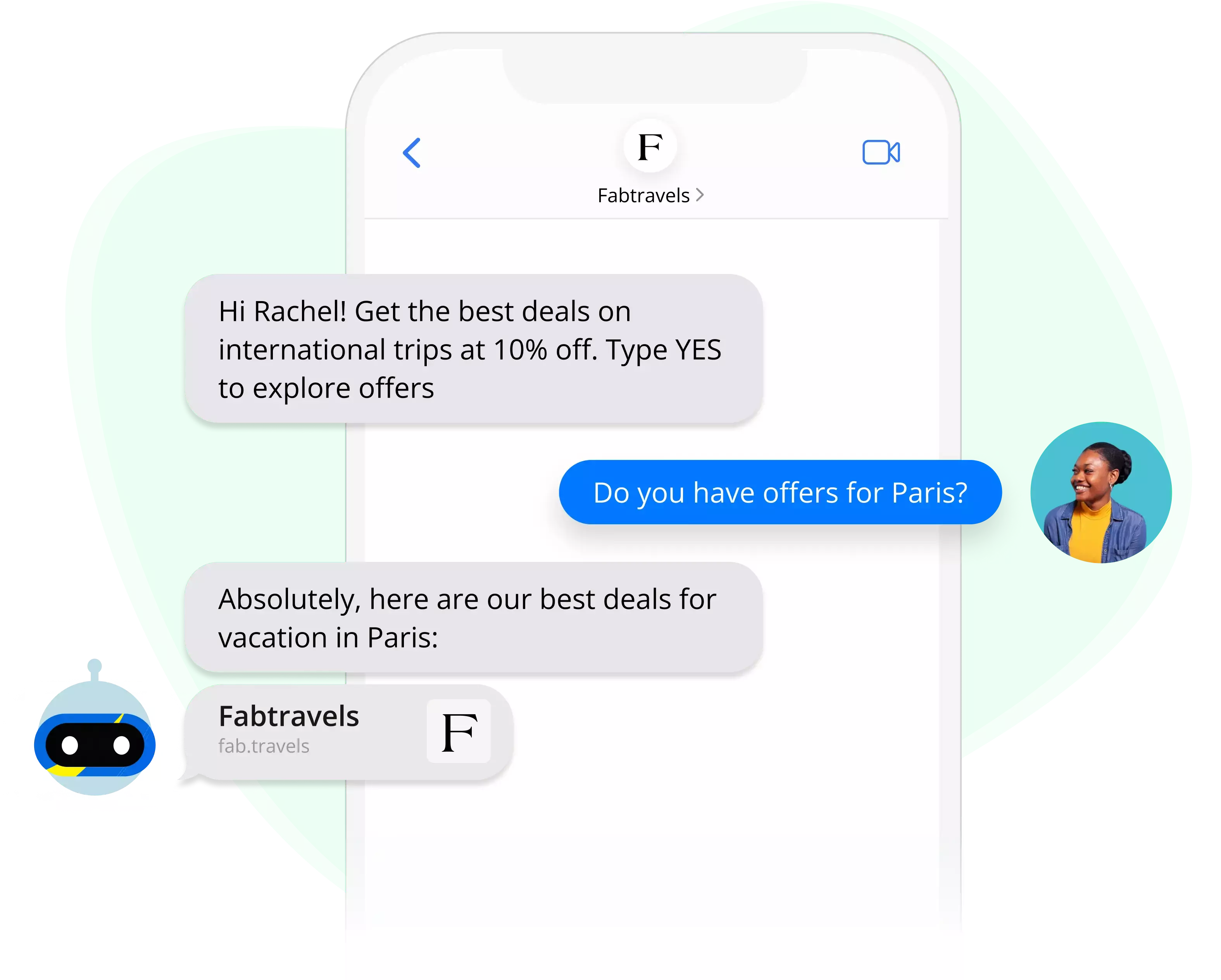 SMS chatbot